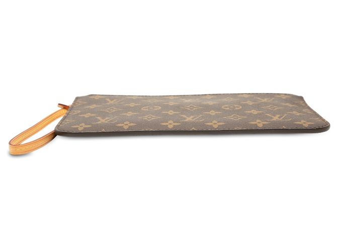 Pouch Louis Vuitton Brown Monogram Neverfull MM Marrone - vista 3