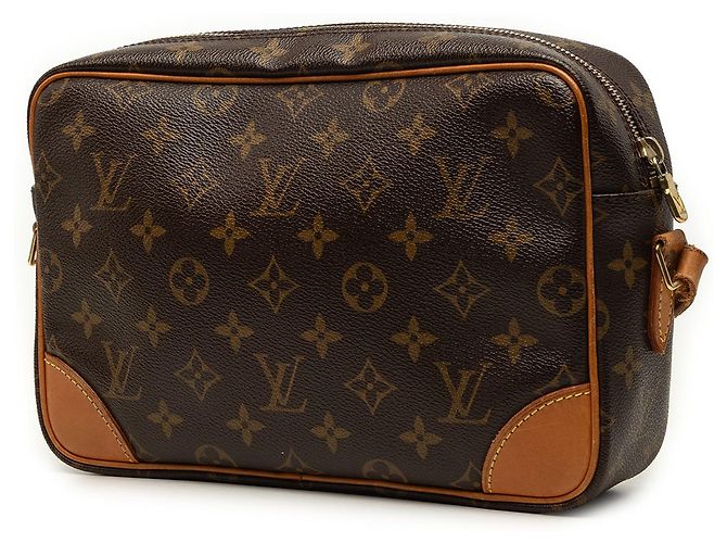 Louis Vuitton Brown Monogram Trocadero 27 Marrone - vista 2