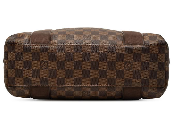 Louis Vuitton Brown Damier Ebene Cabas Beaubourg Marrone - vista 3