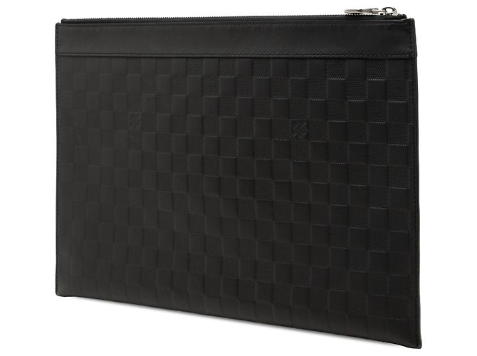 Louis Vuitton Black Damier Infini Pochette Discovery GM Nero - vista 2