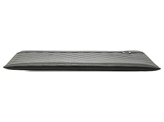 Louis Vuitton Black Damier Infini Pochette Discovery GM Nero - vista 3