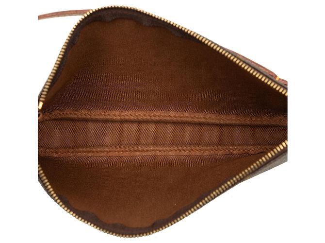 Louis Vuitton Brown Monogram Pochette Accessoires Marron - vue 4