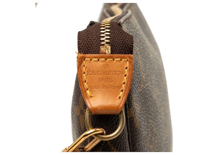 Louis Vuitton Brown Monogram Pochette Accessoires Marron - vue 5