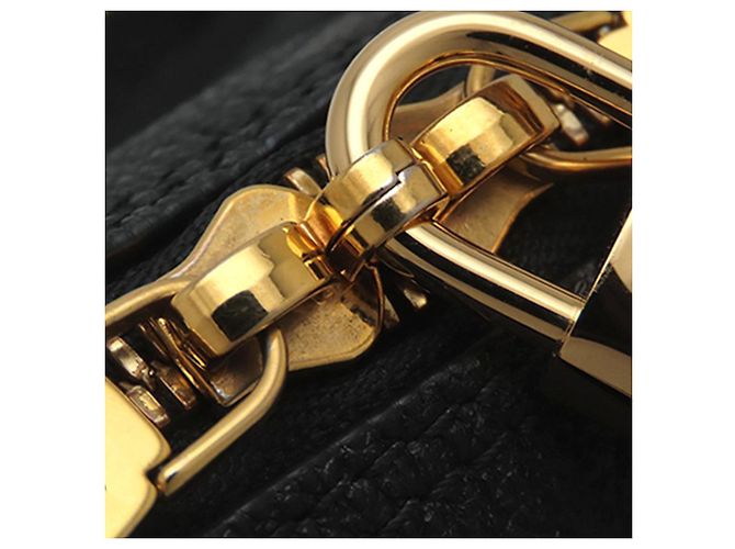 Louis Vuitton Black Monogram Empreinte Neo Alma BB Nero - vista 10