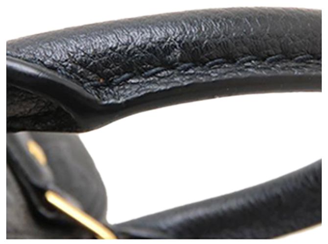 Louis Vuitton Black Monogram Empreinte Neo Alma BB Nero - vista 22