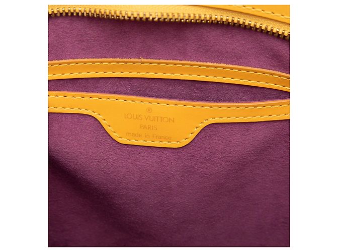 Louis Vuitton Yellow Epi Saint Jacques PM Short Strap Giallo - vista 5