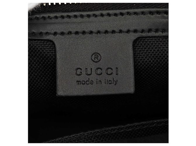 Gucci Black GG Supreme Web Night Courrier Gürteltasche Schwarz - Ansicht 5
