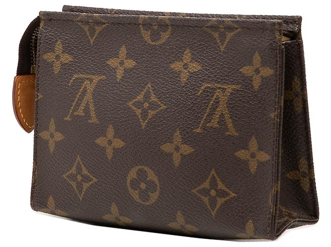 Louis Vuitton Brown Monogram Kulturbeutel 15 Braun - Ansicht 2
