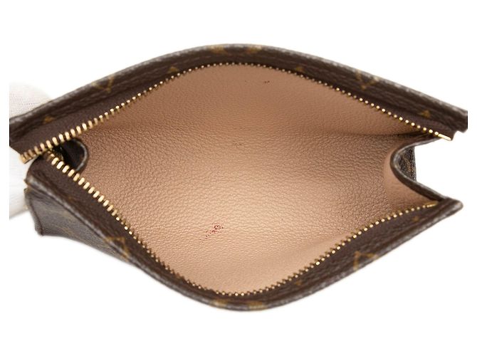 Louis Vuitton Brown Monogram Kulturbeutel 15 Braun - Ansicht 4