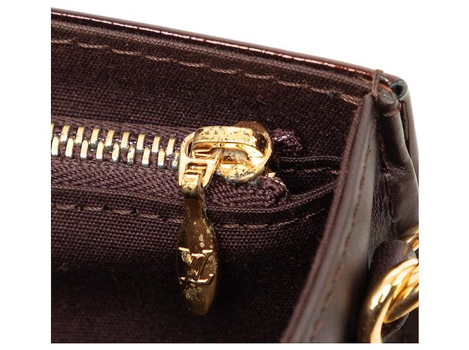 Louis Vuitton Purple Monogram Vernis Sunset Boulevard Porpora - vista 6