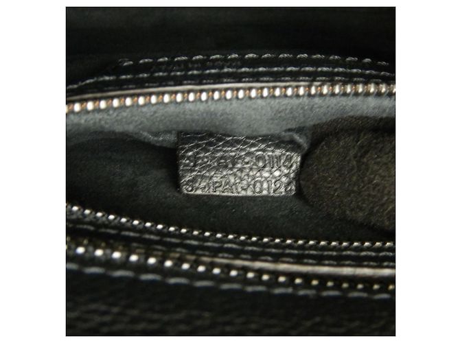 Céline Celine Micro Luggage Tote in pelle di vitello nera Nero - vista 5