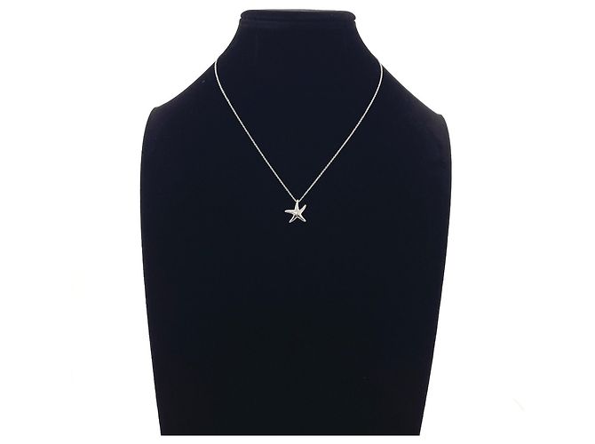 Tiffany & Co Collana Tiffany Starfish Elsa Peretti Argento - vista 6