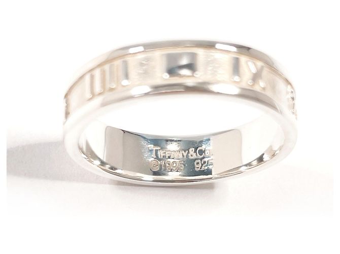 Tiffany & Co Anello Tiffany Atlas Band Argento - vista 3