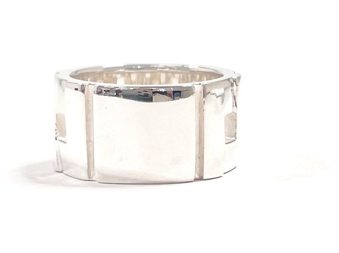 Anello Modernist Band Gucci Argento - vista 2