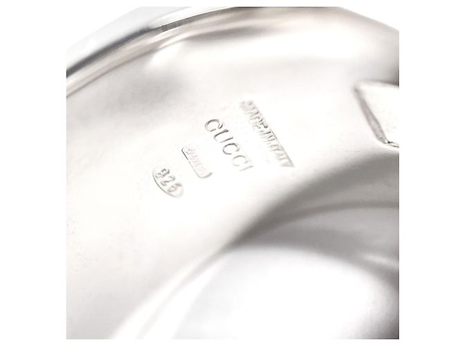 Anello Modernist Band Gucci Argento - vista 4