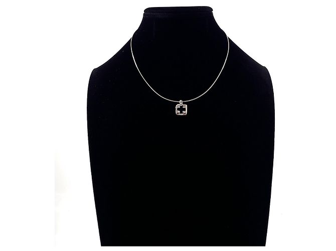 Collana Croce Traforata Tiffany & Co. in Argento Sterling 925 - vista 6