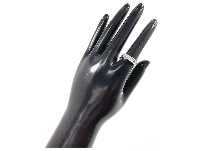 GUCCI Vintage Trademark Silver Ring Silber - Ansicht 9
