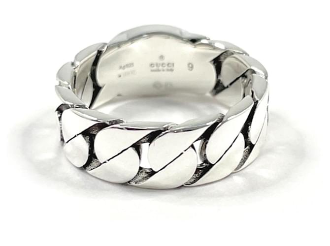Gucci Interlocking G Band Ring Silber Lila - Ansicht 2