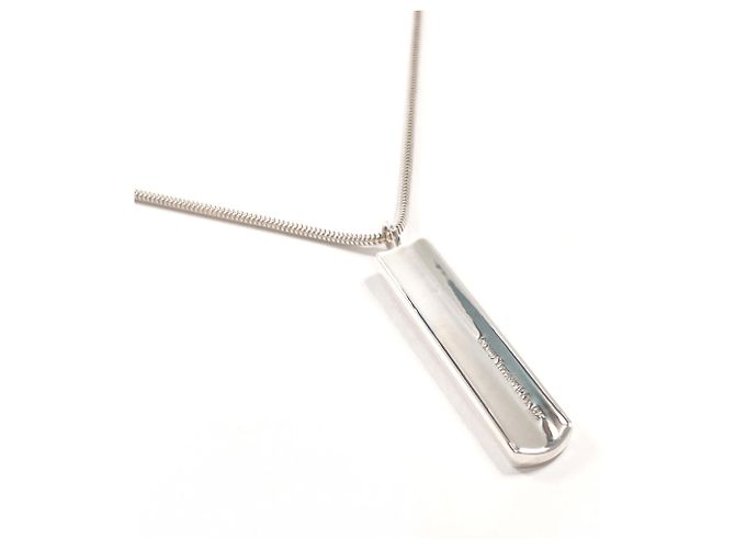 Tiffany & Co Collana con pendente a barra Tiffany 1837 Argento - vista 2