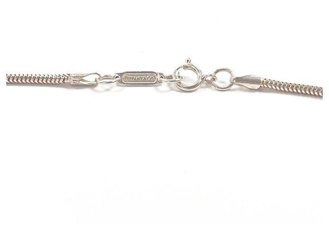 Tiffany & Co Collana con pendente a barra Tiffany 1837 Argento - vista 4