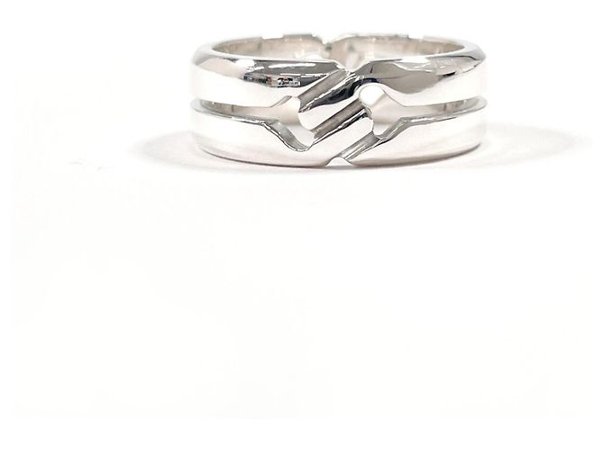 Anello Gucci Knot Infinity Argento - vista 2