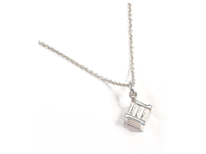 Tiffany & Co Collana Tiffany Atlas Cube in Argento 925 - vista 2