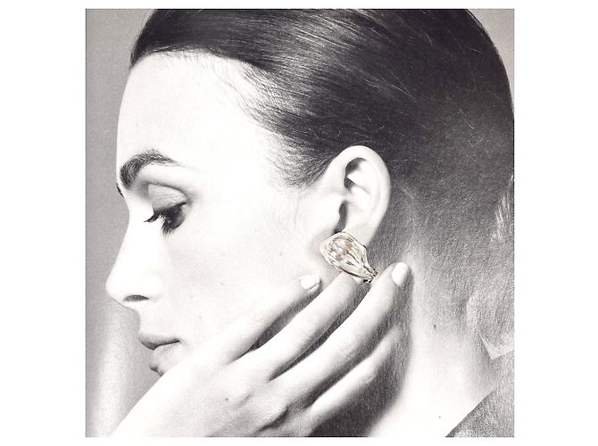 Orecchini a clip Tiffany & Co. Color Lily Elsa Peretti Argento - vista 5