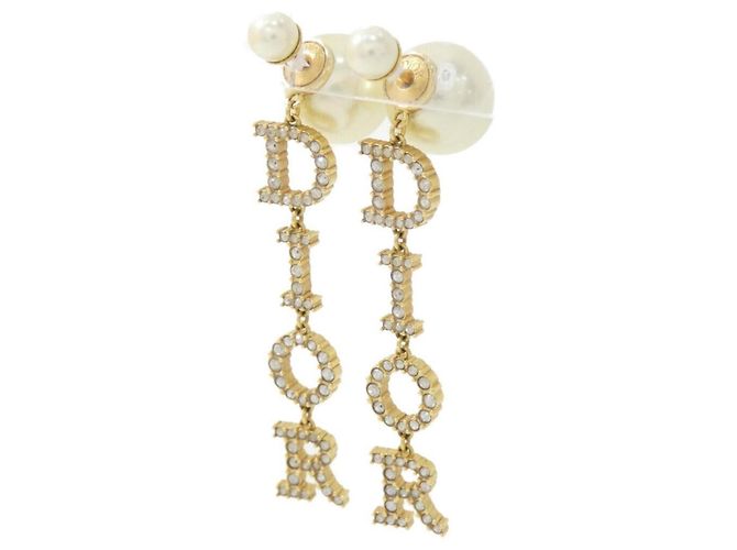 Orecchini Christian Dior Dior Tribal E3914WOMCY Bianco D'oro - vista 2