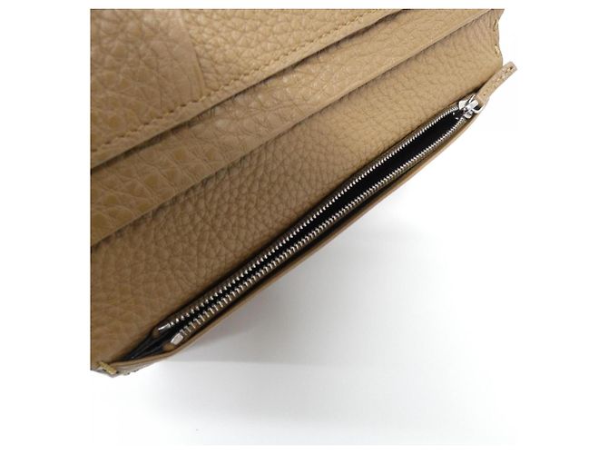 Fendi SELLERIA Bi-Fold Geldbörse Beige Sand - Ansicht 10