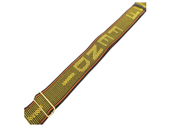 Fendi Strap You 8AV134 ACWP Schwarz Orange Gelb - Ansicht 2