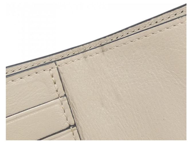 Loewe C660S86X05 Leder Tri-Fold Geldbörse Silber Marineblau - Ansicht 6