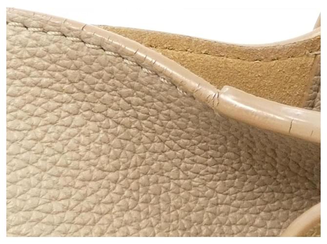 Borsa Mini Pebble Bucket Loewe Sabbia - vista 7