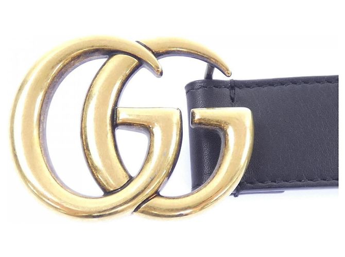 Cintura Standard Gucci 414516 AP00T Nero - vista 2