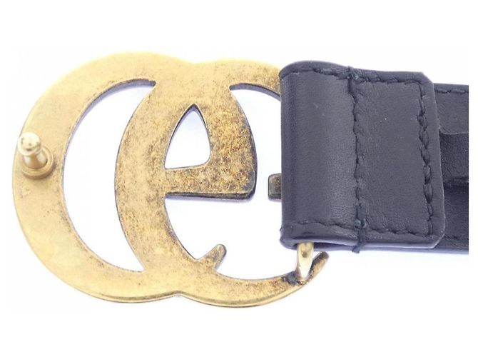 Cintura Standard Gucci 414516 AP00T Nero - vista 3