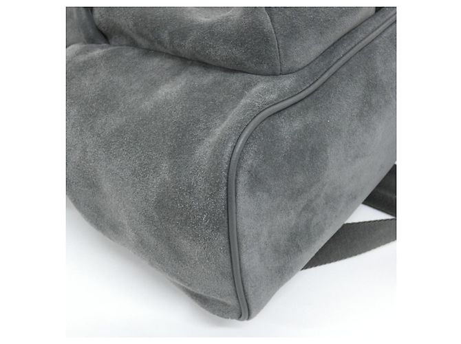 Zaino Gucci Ophidia in camoscio grigio Marrone - vista 3