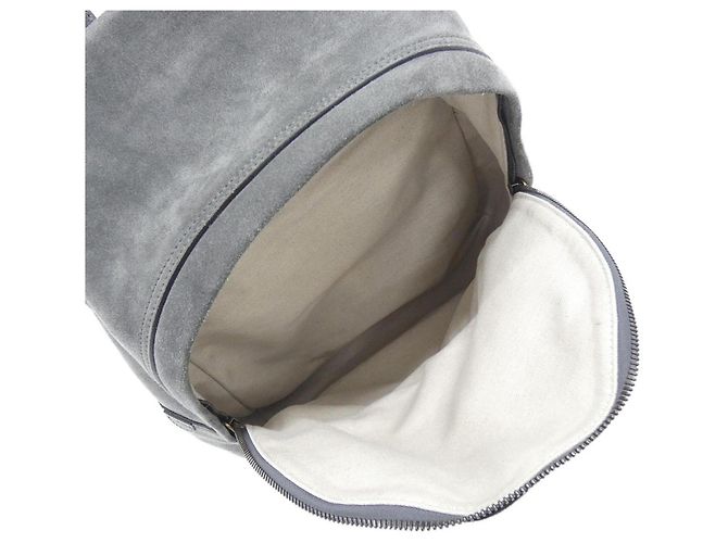 Zaino Gucci Ophidia in camoscio grigio Marrone - vista 7