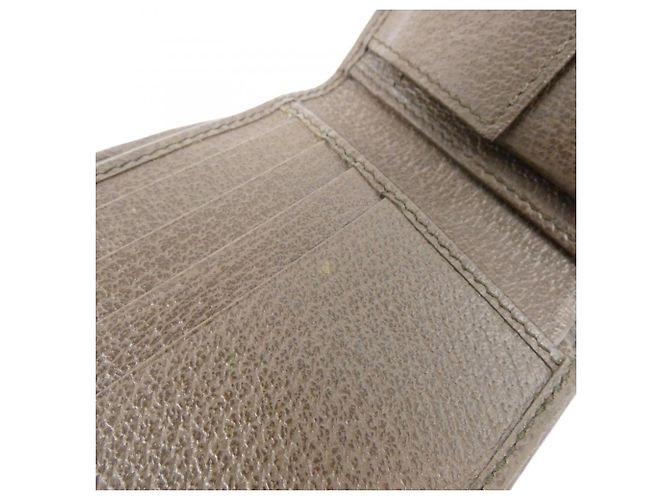 Cartera bi-fold Gucci Ophidia Castaño Beige - vista 4