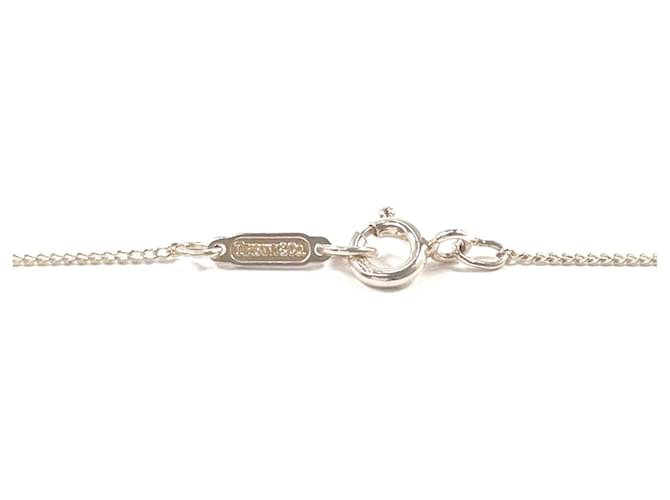 Tiffany & Co Collana Tiffany Open Leaf Argento - vista 4