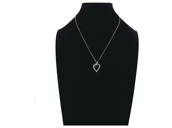 Tiffany & Co Collana Tiffany Open Leaf Argento - vista 6