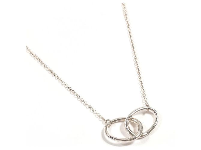 Collana Double Loop Elsa Peretti Tiffany & Co. Argento - vista 2
