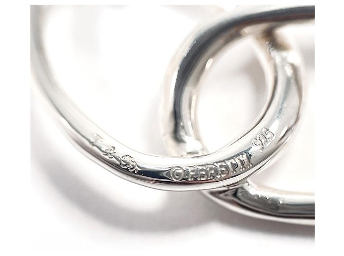 Collana Double Loop Elsa Peretti Tiffany & Co. Argento - vista 4
