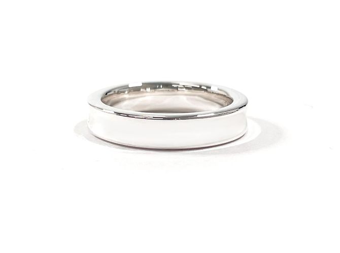 Anello Tiffany & Co. 1837 Narrow Band in Argento 925 - vista 2