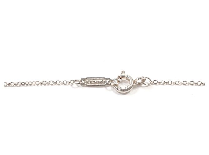Tiffany & Co Collana Tiffany Notes Heart Tag Argento - vista 4