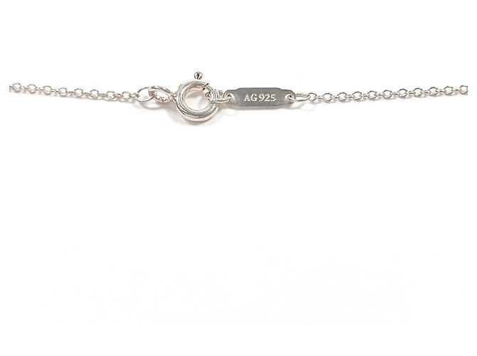 Tiffany & Co Collana Tiffany Notes Heart Tag Argento - vista 5