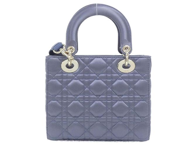 Borsa a mano Christian Dior MY ABCDIOR Lady Small Blu - vista 2