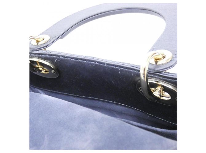 Borsa a mano Christian Dior MY ABCDIOR Lady Small Blu - vista 8