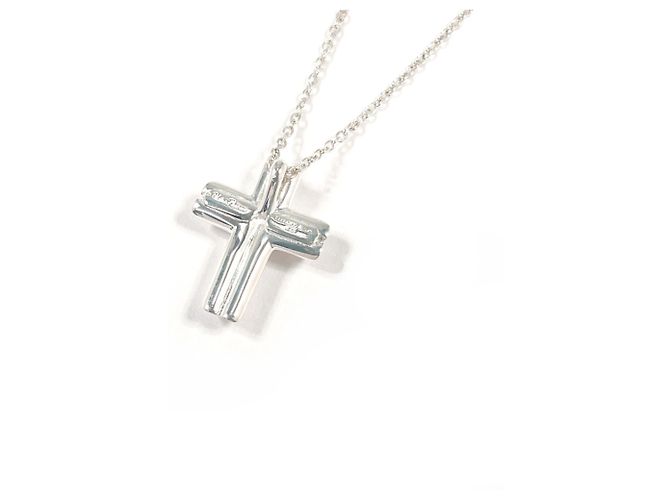 Collana Cuore e Croce Tiffany & Co. Argento - vista 2