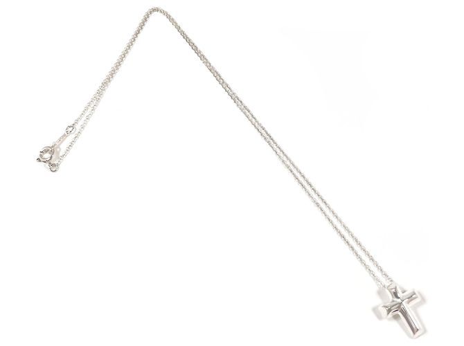 Collana Cuore e Croce Tiffany & Co. Argento - vista 3