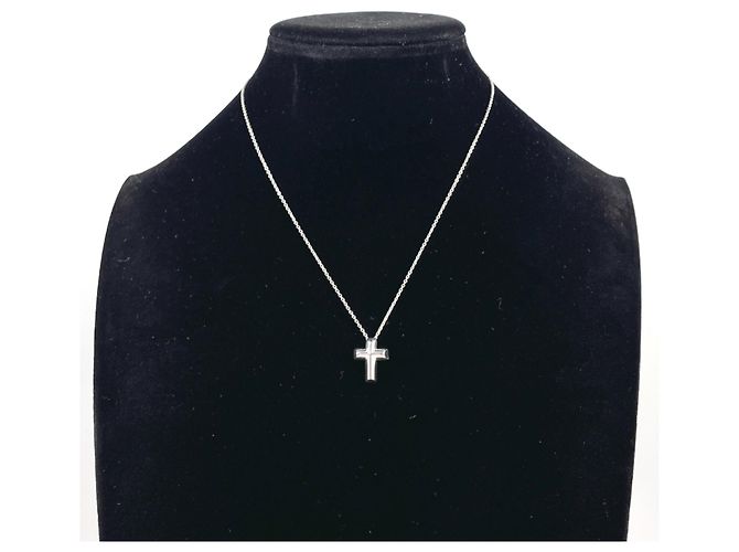 Collana Cuore e Croce Tiffany & Co. Argento - vista 9