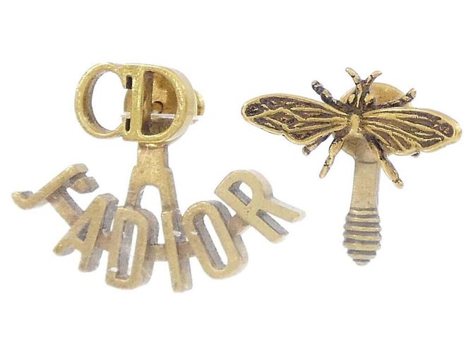 Orecchini a lobo Christian Dior Gold D'oro - vista 2